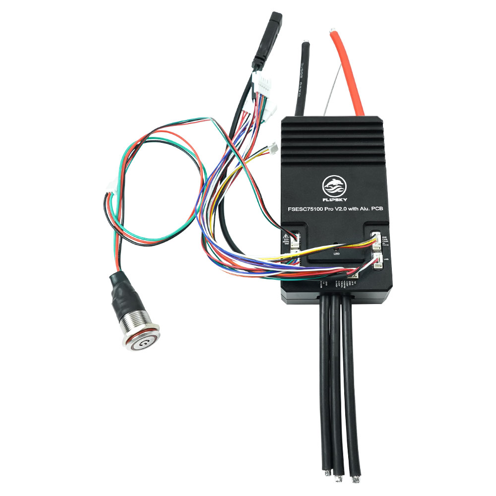 Flipsky 75100 Pro V2.0 PCB in  - 6384 Brushless Motor Sensored recensione e prezzo