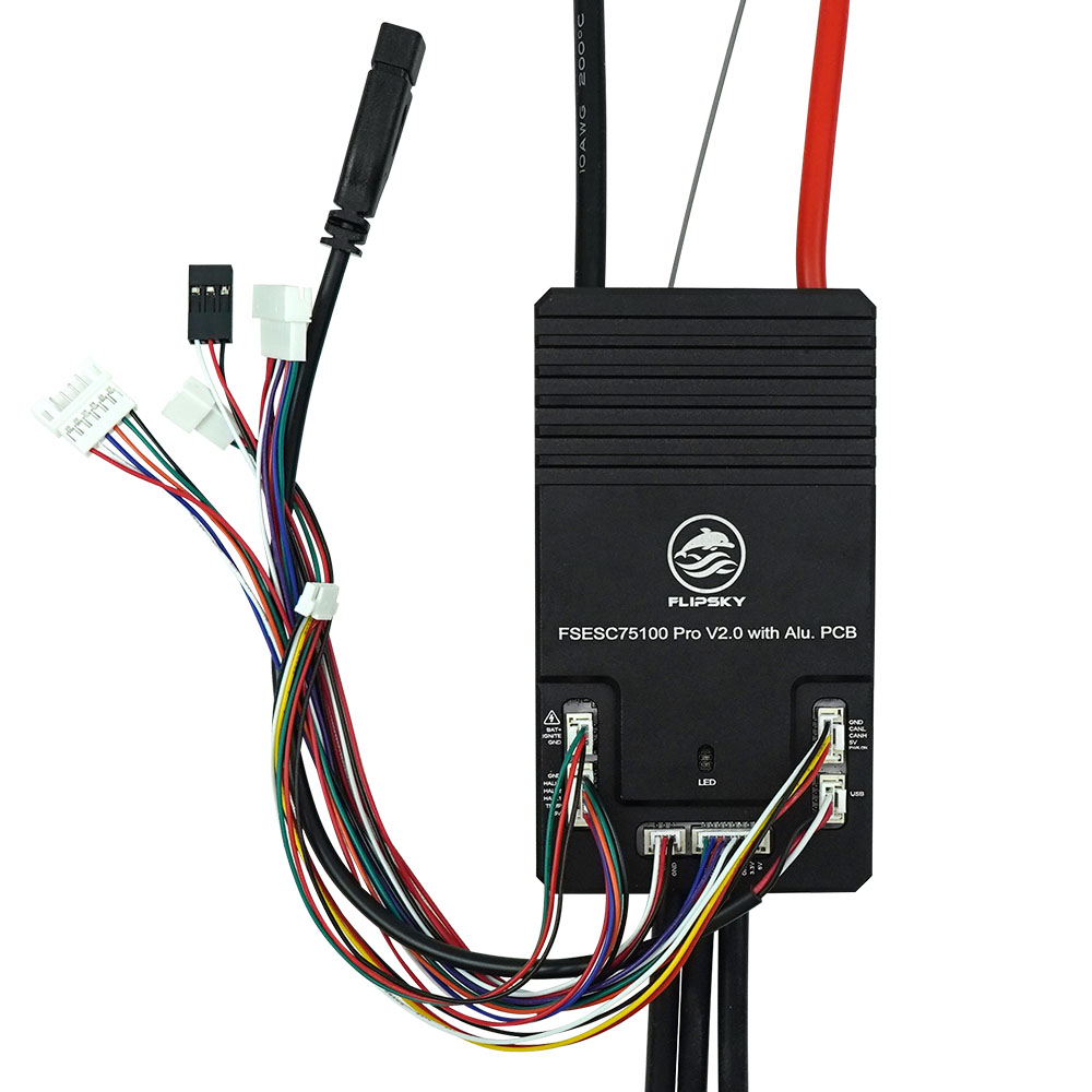 Flipsky 75100 Pro V2.0 PCB in  - 6384 Brushless Motor Sensored recensione e prezzo